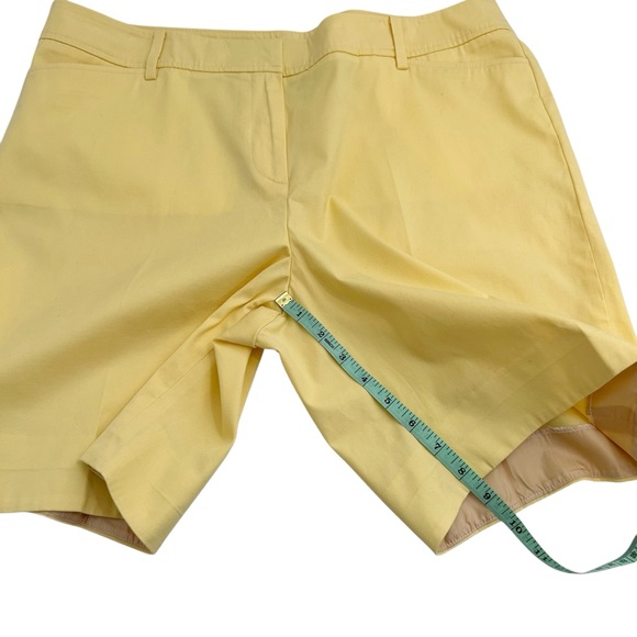 Talbots Size 14 Yellow Perfect Short - Picture 10 of 13